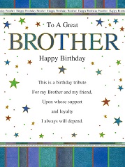 Brother Birthday Greetings